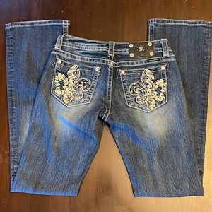 Miss Me distressed boot jeans